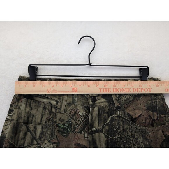 Mossy Oak Camouflage Break -Up Infinity Jeans Mens Sz 32x32 Hunting 5 Pockets - Picture 6 of 13
